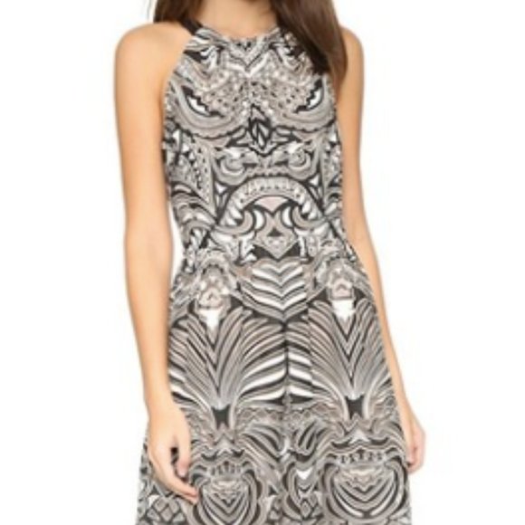 BCBGMaxAzria Cailyn Halter Dress - Picture 1 of 5